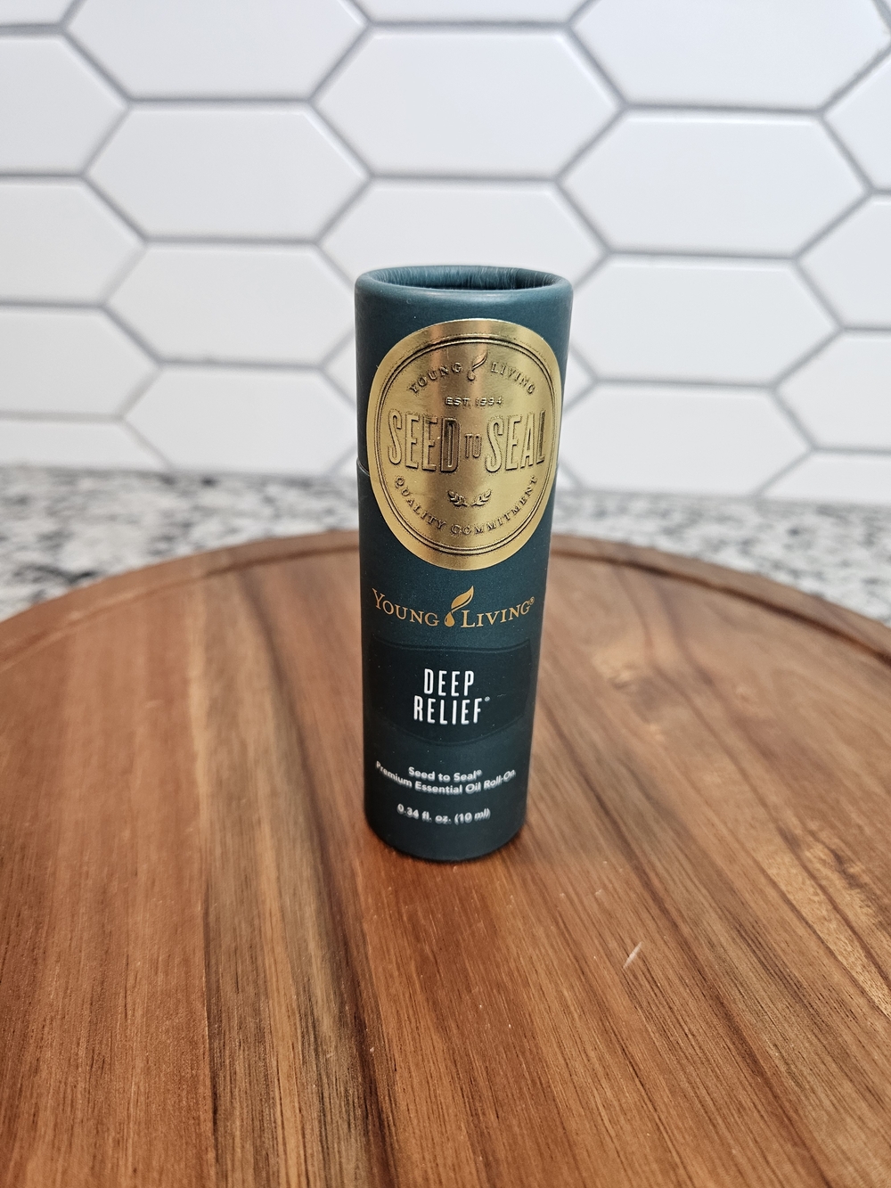 Young Living Deep Relief Roll-On - Teal with Gold Seal